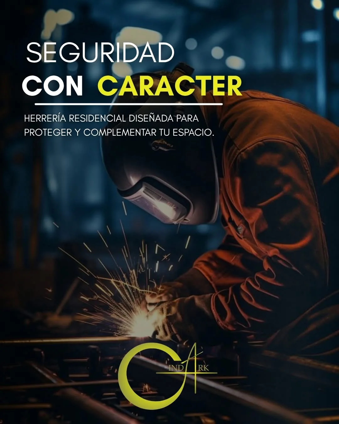Soldadura y fabricación en herrería residencial